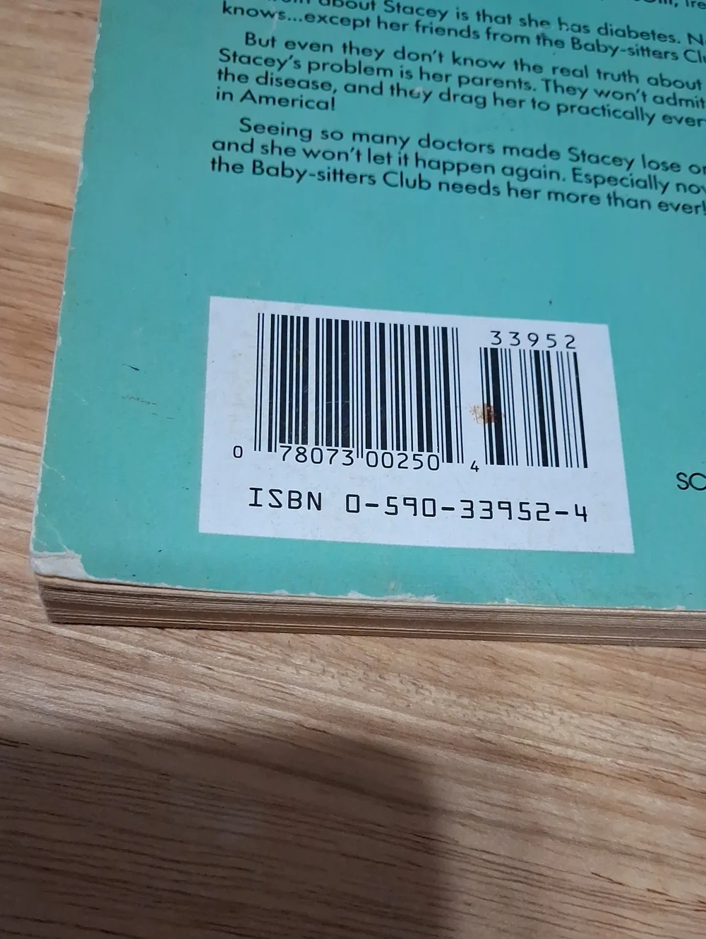 The Baby-Sitters Club Books #1 & #3 Original Print Date 1986